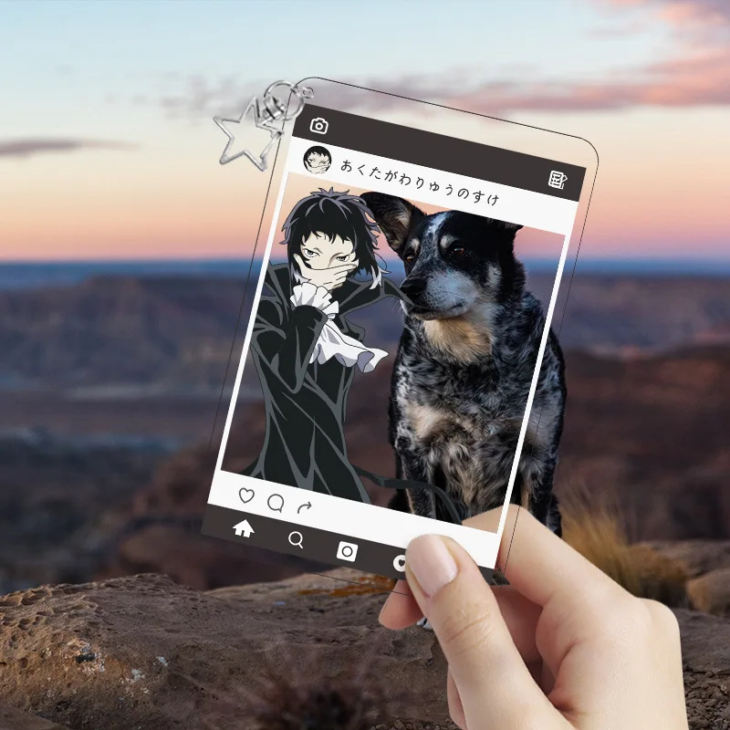 1 шт в виде милого героя аниме Бунго бродячих Брелоки для ключей собаки дазай