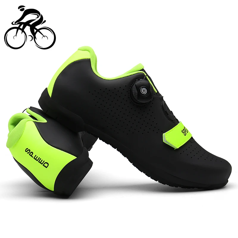 

Non-Locking Men Outdoor Cycling Shoes sapatilha ciclismo Breathable Non Slip Mountain Bike Shoes Bicycle Racing Women Sneakers