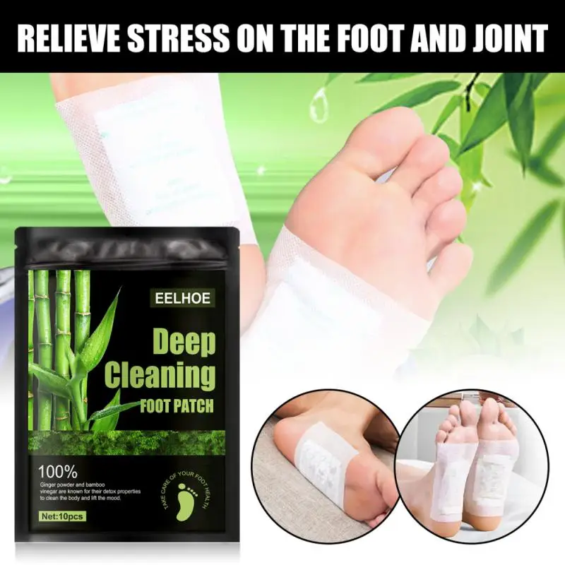

2022 Original Detox Foot Patches Artemisia Argyi Pads Toxins Feet Slimming Cleansing Herbal Body Health Adhesive Pad Weight Loss