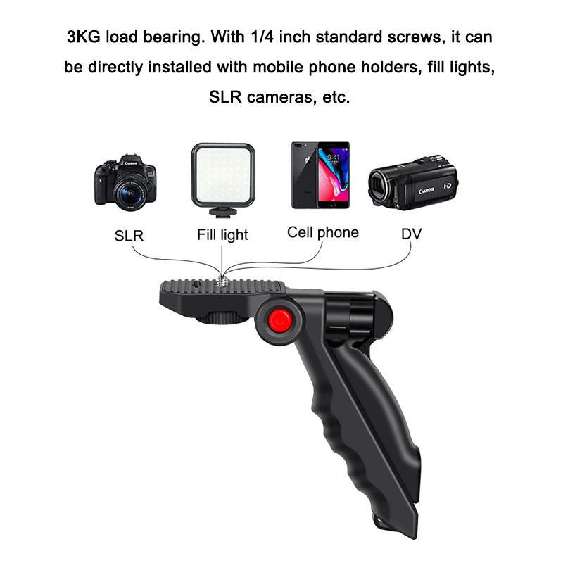 Jumpflash DSLR SLR телефон Vlog штатив наборы для видеосъемки живой селфи