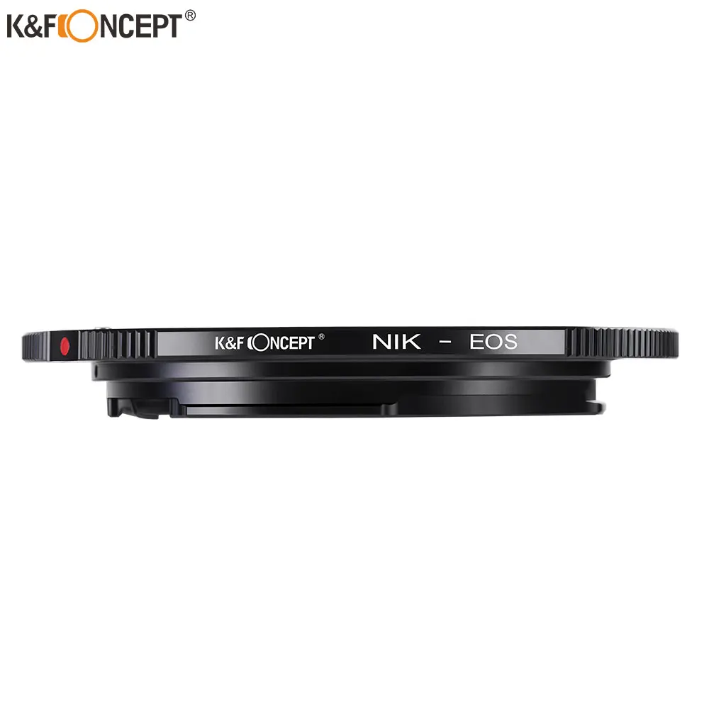 Переходное кольцо для объектива K & F CONCEPT Mount переходное Nikon AI Ai S на камеру Canon EOS EF