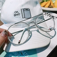 evove transparent glasses women male aviation eyeglasses frames female oversized 152mm spectacles for reading optical lens
