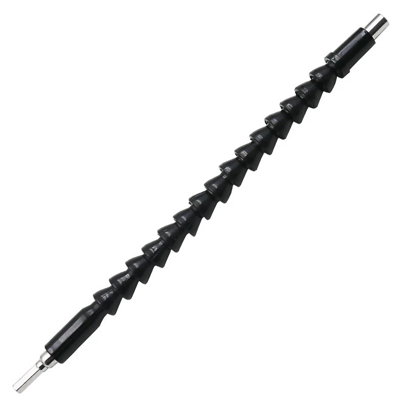 

Car Repair Tools Black 295mm Flexible Shaft Bits Extention Screwdriver Bit Holder Connect Link Electronics Drill 1/4" Hex Shank