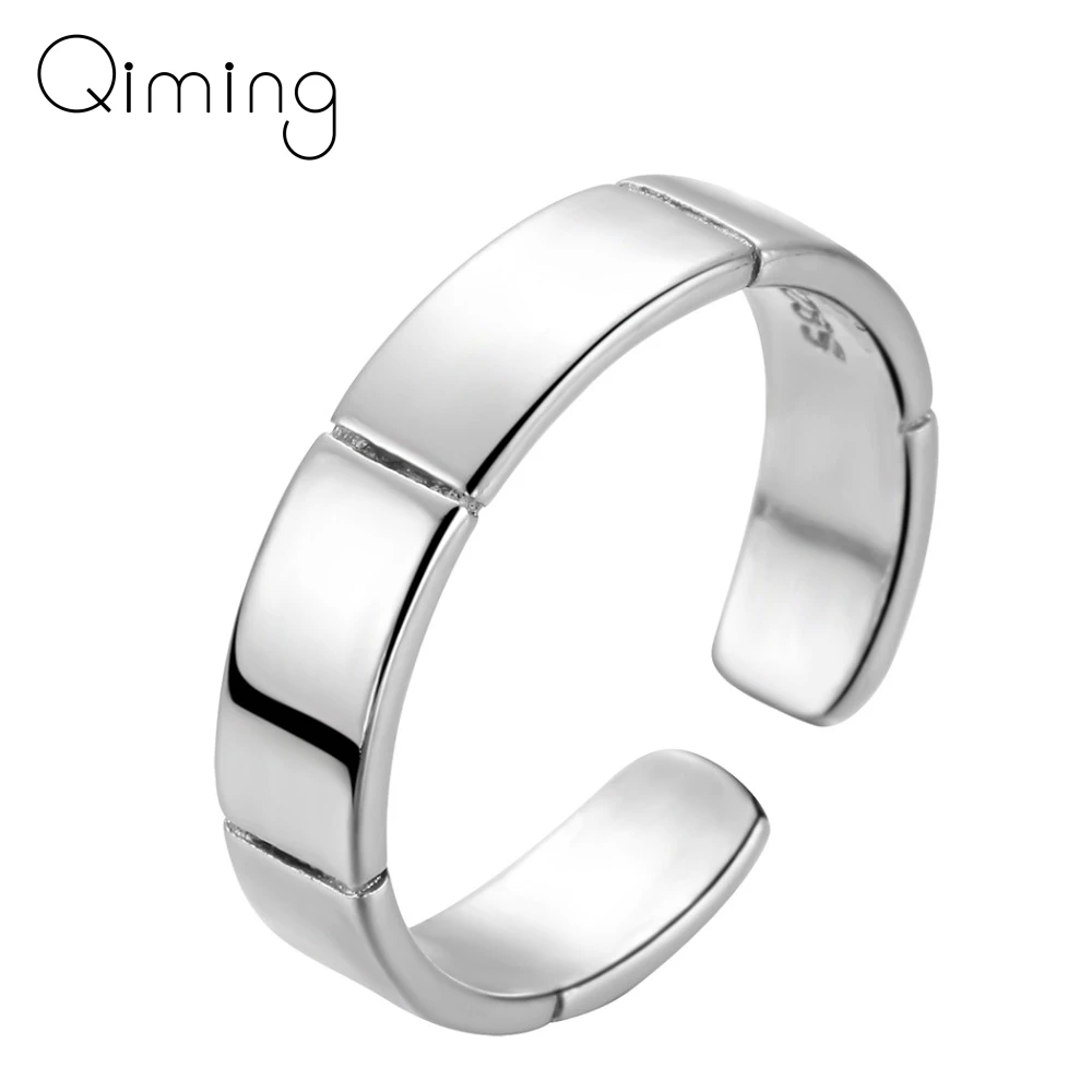 Винтажные крутые мужские кольца с широким кулаком регулируемые обручальные