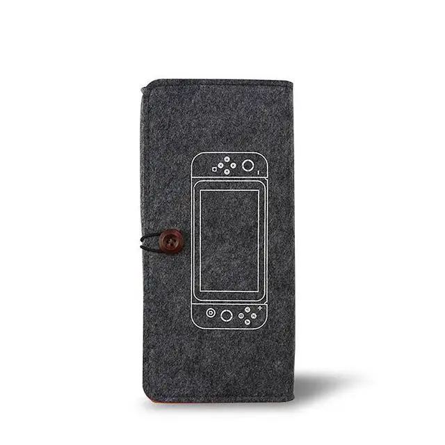 Darkgray-P UTHAI T26 For Switch Protection bag Travel Carry Pouch Case for Nintend Switch Protective Gray Bags for NS Nintend Fashion - Цвет: Darkgray-P