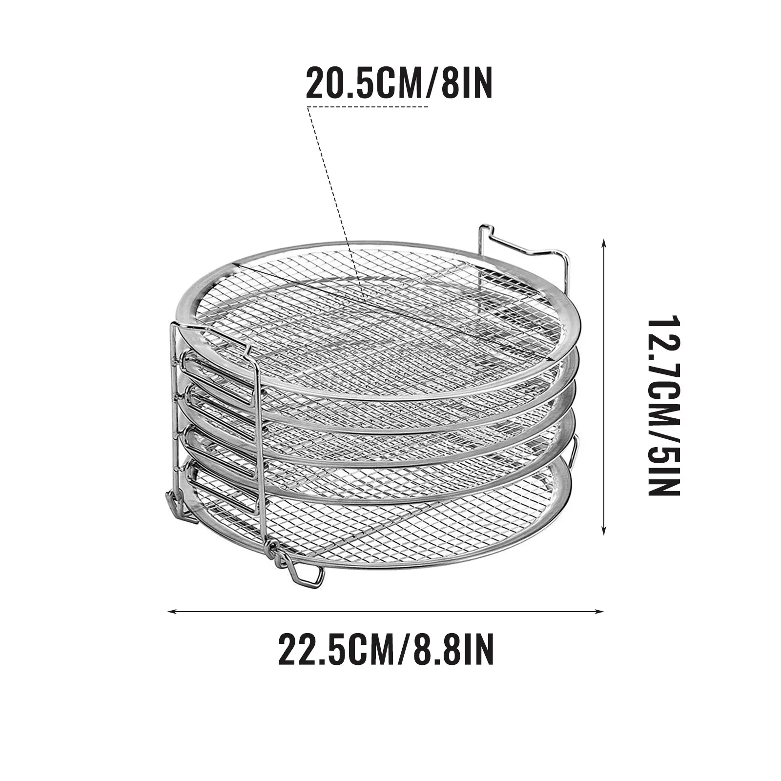 

Dehydrator Stand For Accesories Grill Stand For Air Fryer Five Stackable Grill Modern : Tool : Posters : Kitchen Accessories