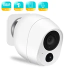 BESDER 2MP Батарея Wi-Fi IR NIght Vision Mini 1080P IP-камера Наружная беспроводная охранная камера видеонаблюдения SD-карта Облачная аудио камера