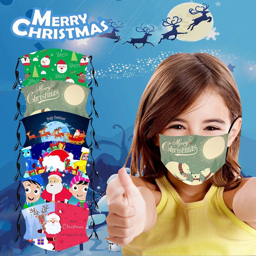 В наличии милые детские рождественские Регулируемые Многоразовые