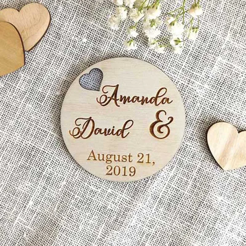 Сохранить магнит даты календарь сохранить дату Деревенское свадебное украшение