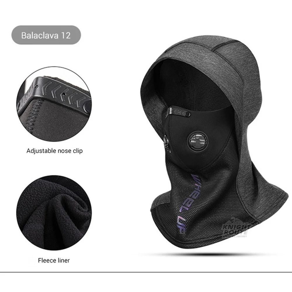 Motorcycle Mask Fleece Thermal Balaclava Windproof Keep Warm Moto Riding Motorbike Biker Face Hat Winter | Автомобили и мотоциклы