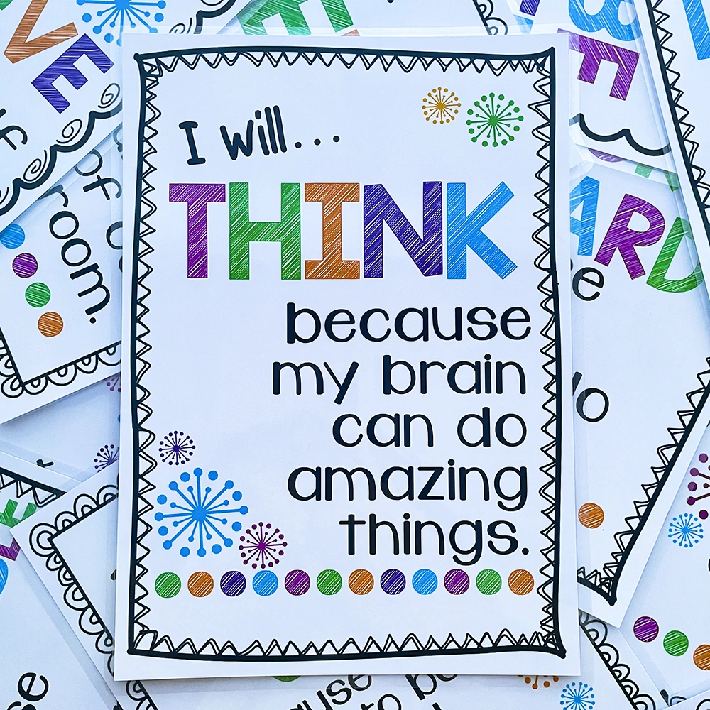 20 шт./компл. английский язык для детей A4 ПЛАСТИКОВЫЕ КАРТЫ класс правила детского