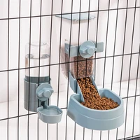 500ml small dog hanging automatic feeder bottle pet drinking fountain cat hanging cage drinking fountain water bottle
