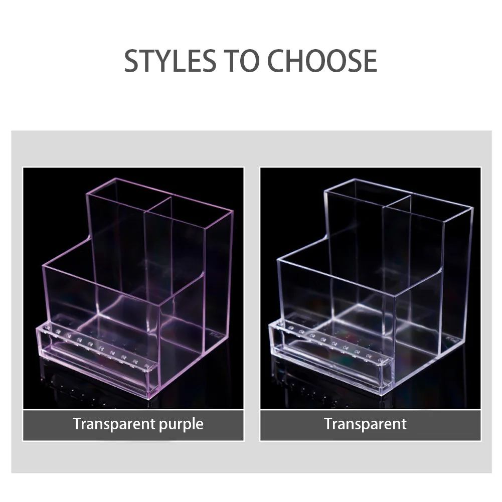 

Storage Box Manicure Machine holder Nail Drill Bits Storage Stand Manicure nail art tools Stand Display for Salon Home Use