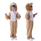 Костюм Льва Snailify для детей, костюм на Хэллоуин, Детский комбинезон с животными, пижама для малышей, мальчиков