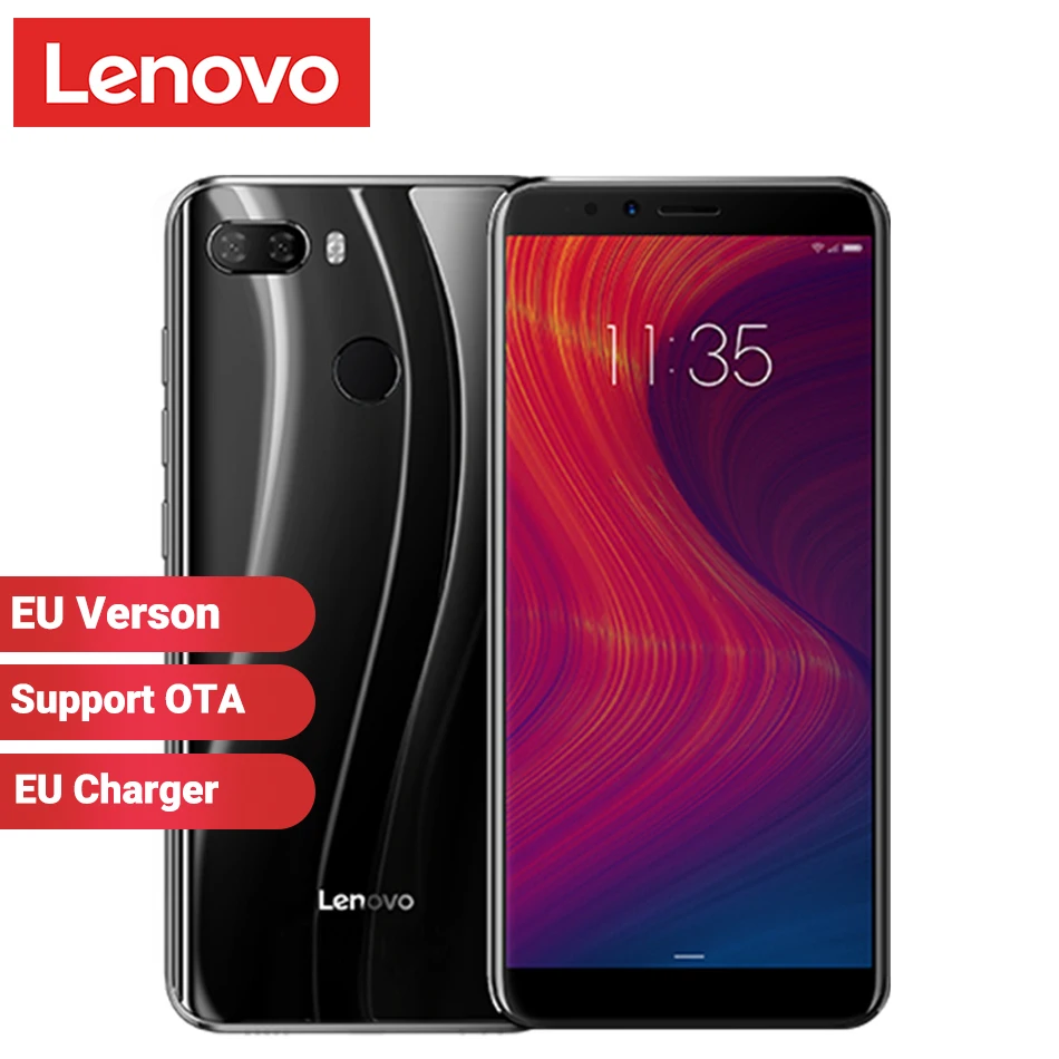 Lenovo k5 Play смартфон с 5 7 дюймовым дисплеем восьмиядерным процессором Snapdragon 430 ОЗУ 3