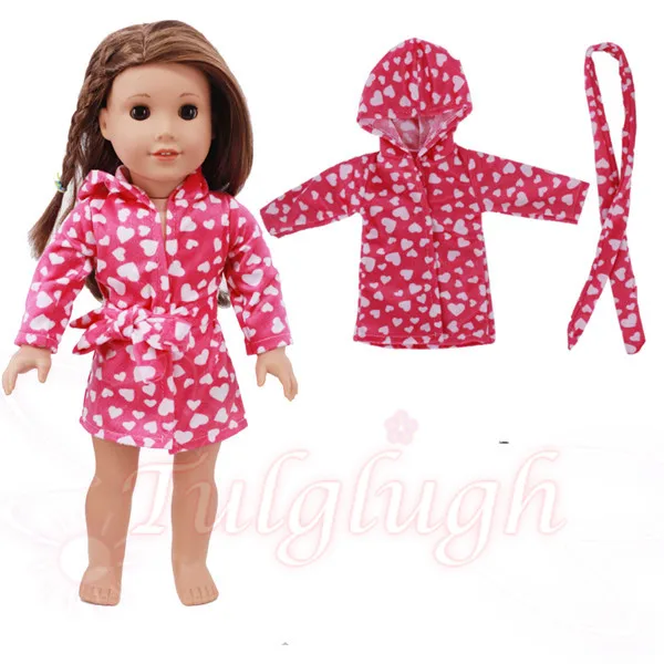 

New Born Baby Clothes For 43cm-45cm Dolls Unicorn Dress Fit American Rubber Girl 18' Doll Clothing Accessories