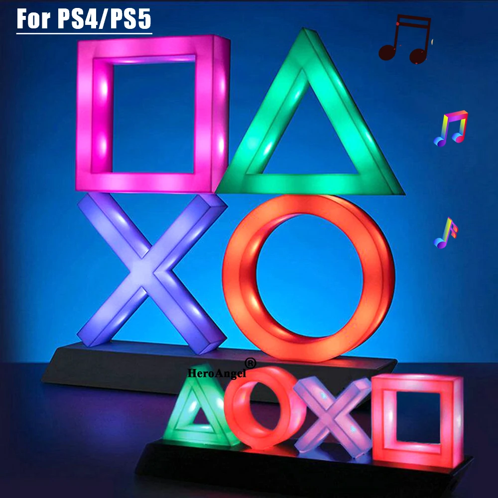 Подсветильник ка со светодиодной подсветкой для PS4/PS5 | Электроника