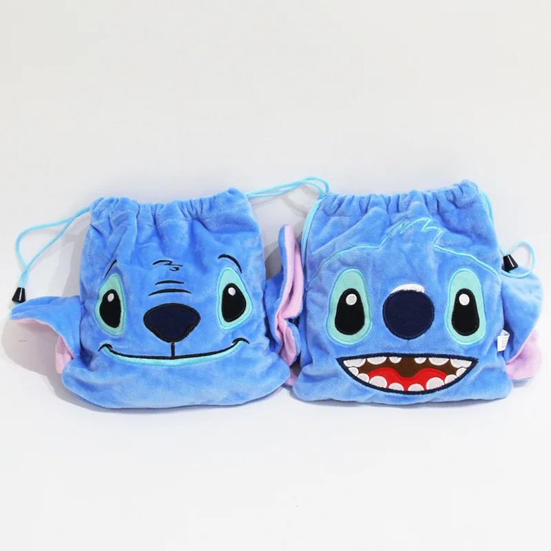 

Disney Lilo & Stitch Blue Stuffed Plush Bag Dolls Pendant Models Cute Boy Girl Christmas Halloween Toy Gifts