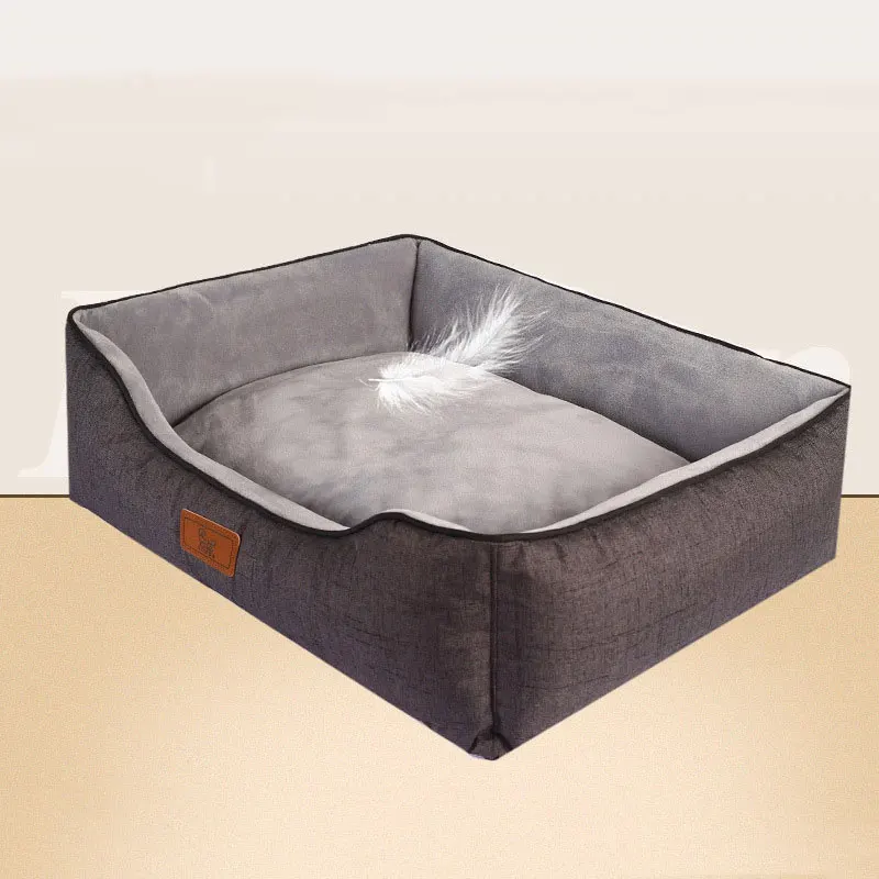 

Dog Bed Kennel Cotton Soft Pet Mat House Mattress Winter Warm Dog Sofa Nest Home Blanket for Small Pets Puppy Cats