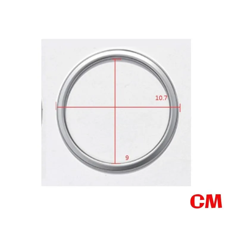 

Chrome For BMW X1 F48 16-18 Refit Ring Stainless Front Door Cover Frame
