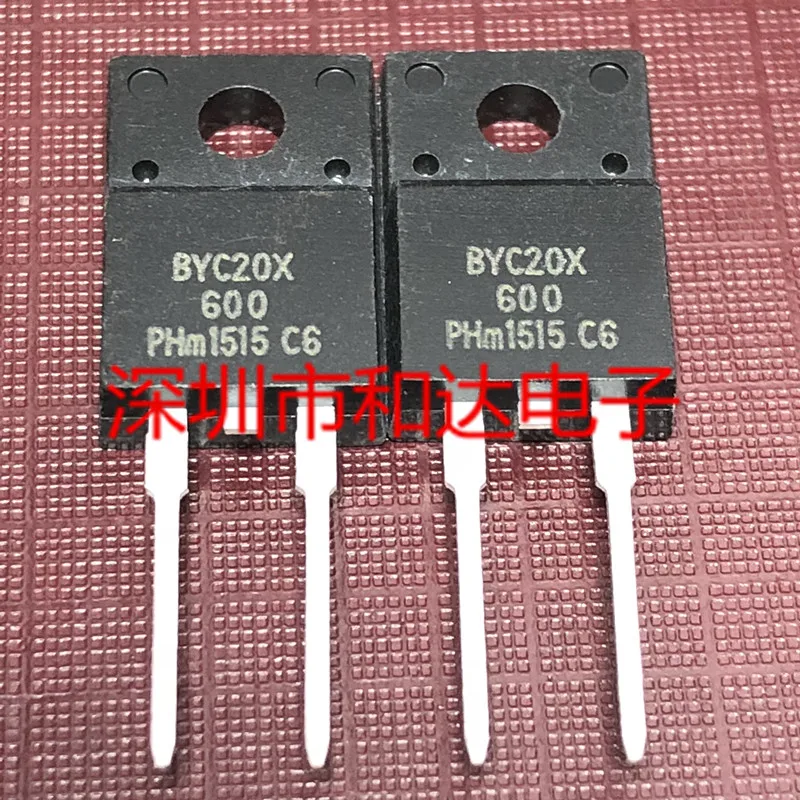 

BYC20X-600 TO-220F-2 600V 20A