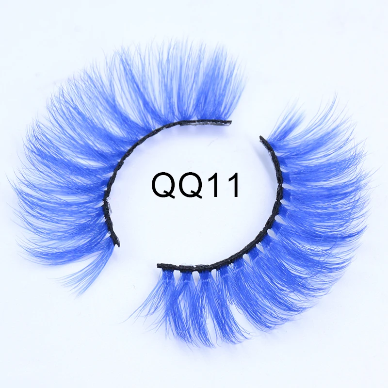 OKAYLASH 1 пара новые модные накладные 3D цветные ресницы косметические аксессуары