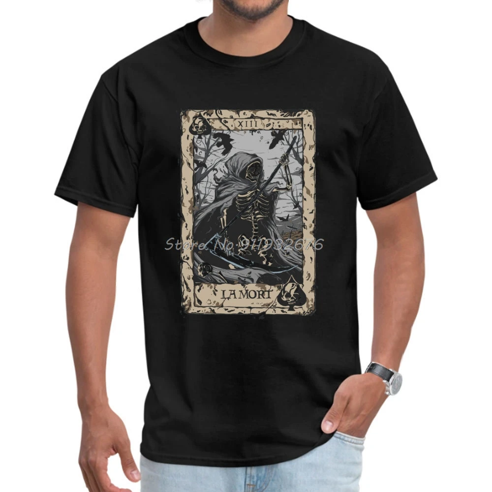 Футболка мужская с коротким рукавом хлопок топ надписью Death Card День отца Путин