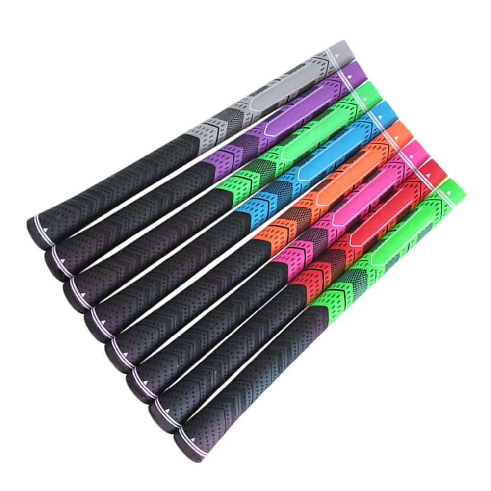 

Outdoor Practice Non Slip Rubber Handle Accessories Golf Club Grips All Weather Wrist Protection Putter Replacement Soft