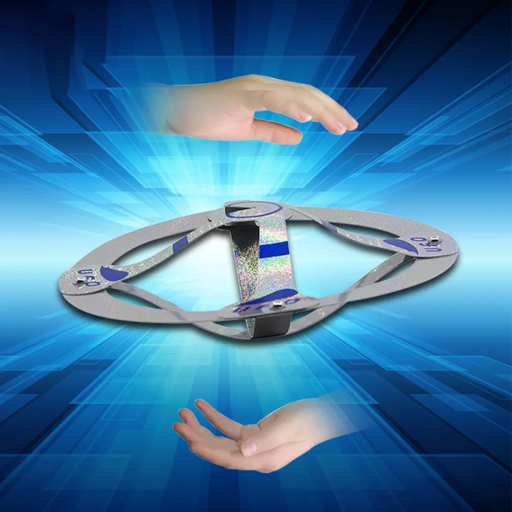 

Creative Children's Toy Ufo Suspension Flying Saucer Magic Tricks Durable Magic Props Tricks Magical Toys Souptoys