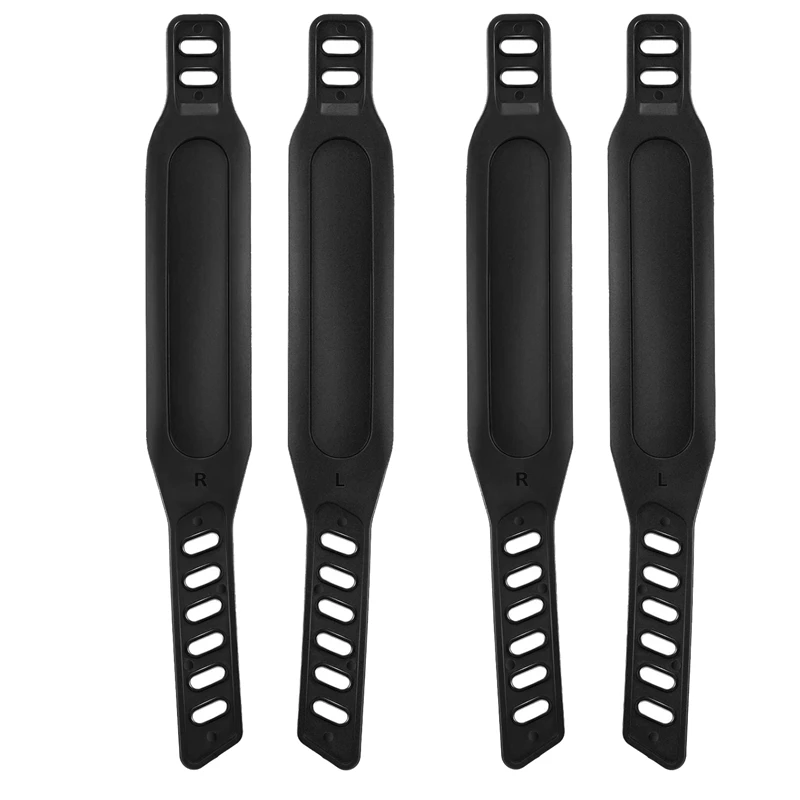 

2 Pairs Bike Pedal Straps Adjustable Length Universal Pedal Straps for Spinning Exercise Cycle Home or Gym