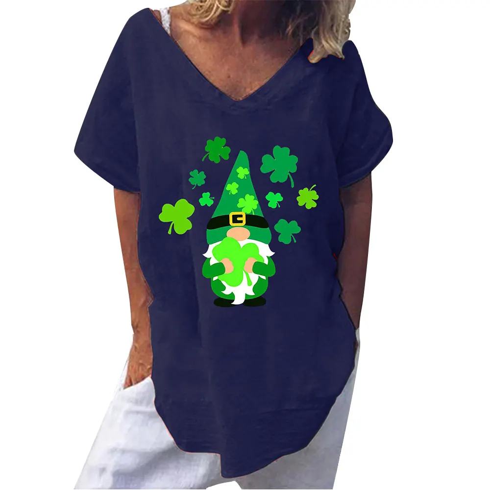 

V Neck T Shirt Women Clothing 2021 Loose T Shirt Female Short Sleeve Tops Fashion Ladies Casual Top Summer Tees Oversized