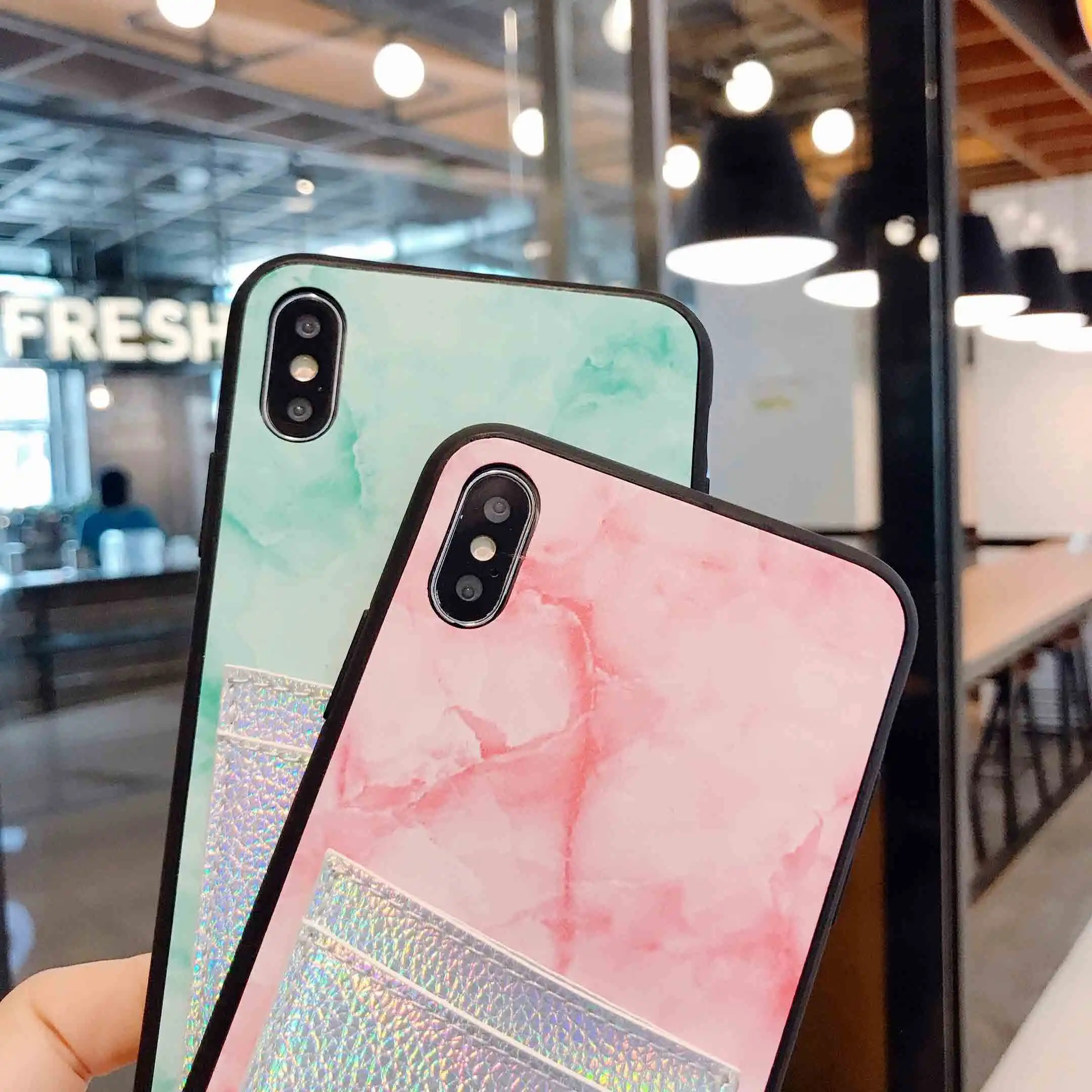 

Wallet Phone Case TPU Marble Leather Cover for Huawei Mate 20 20 Pro 20 Lite 30 Pro Y6 Y6 Prime Y6 Pro Y7 Y7 Prime Y7 Pro P40