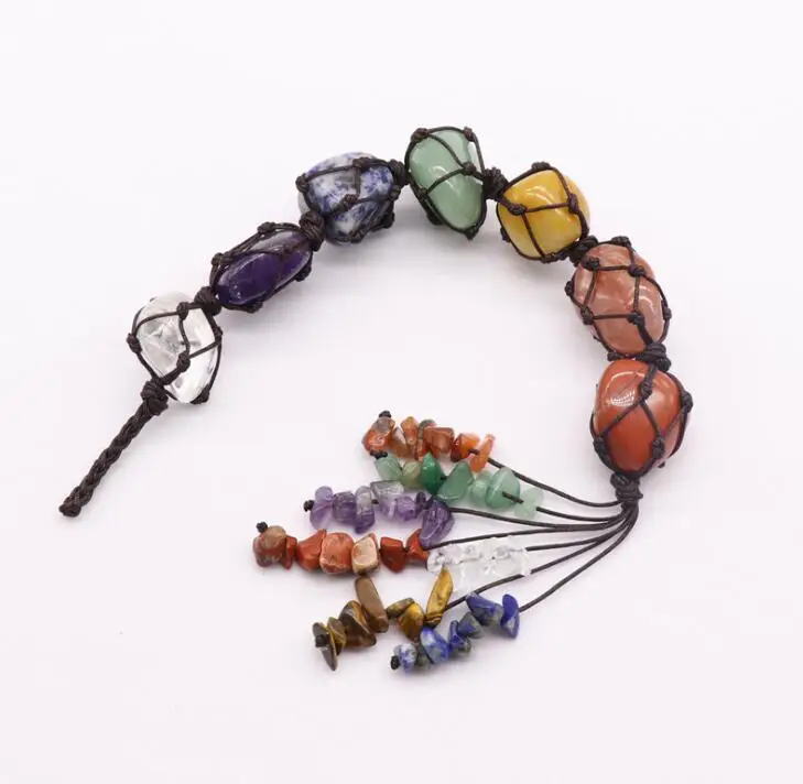 7 чакр разбитый драгоценный камень кисточка религиозная медитация