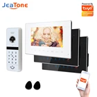Видеодомофон Jeatone, Wi-Fi, AHD, 960P, Tuya, дистанционная разблокировка через приложение