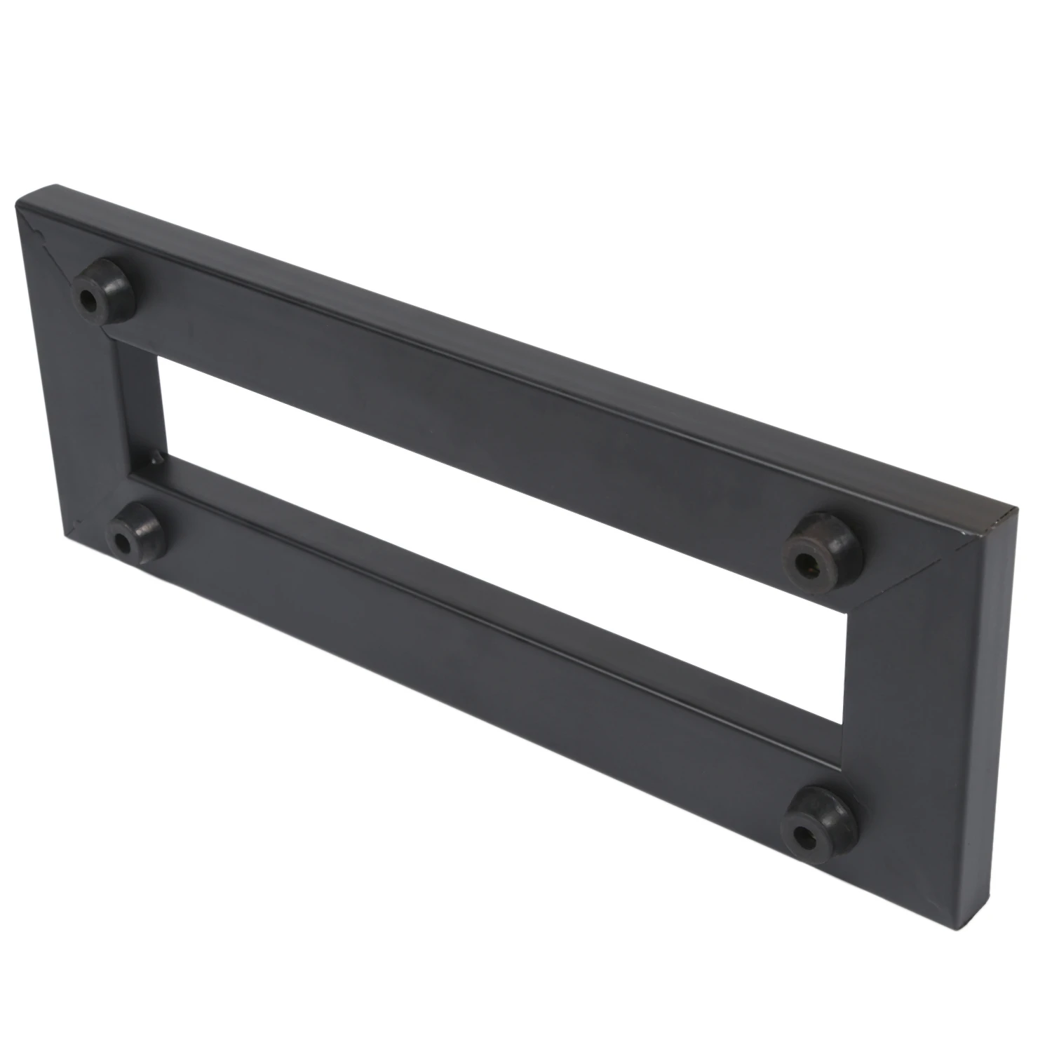 

Portable Guitar Pedal Board Black Aluminum Alloy with Carrying Bag Tapes Straps