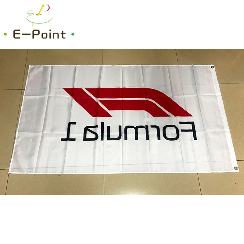 Формула 1 флаг F1 2 фута* 3 фута(60*90 см) 3 фута* 5 футов(90*150 см) размер рождественские украшения для домашнего флага баннер подарки