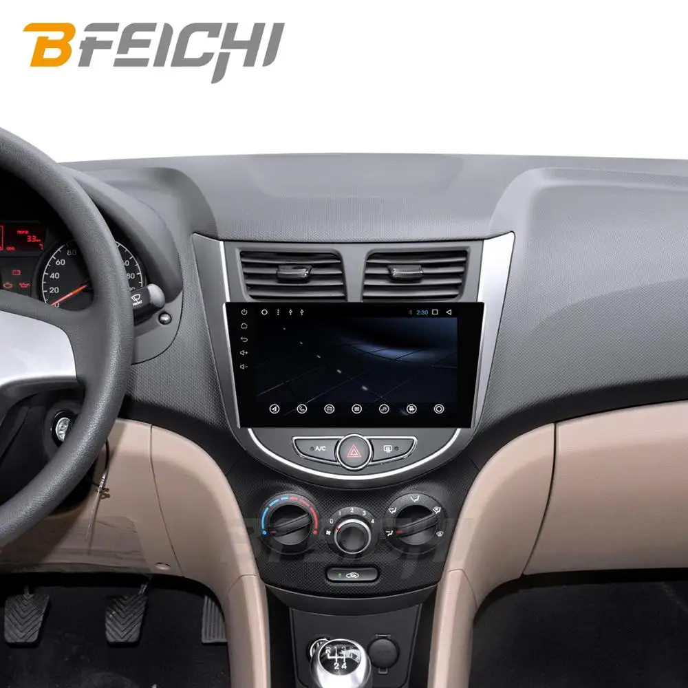 Ips PX30 Android автомобильный dvd для hyundai Solaris accent Verna i25 с gps навигацией Радио Видео Стерео Мультимедиа Плеер