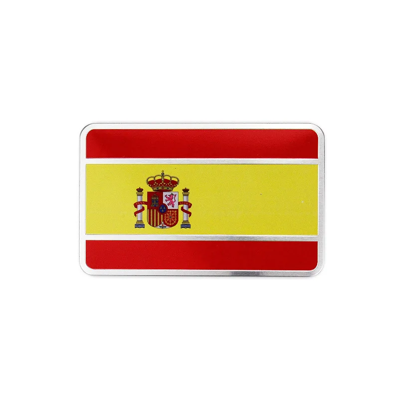 

Aluminum Alloy GERMANY National Emblem Flags Car Stickers 8x5cm