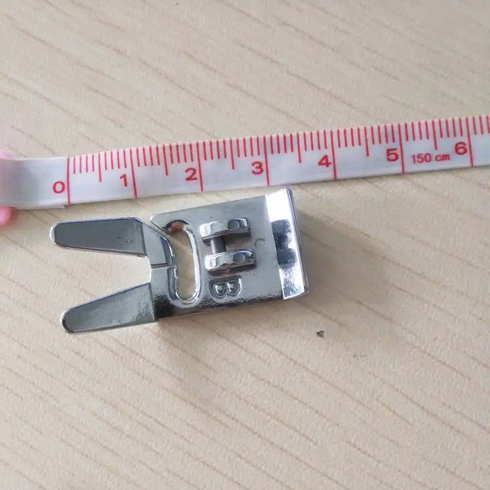 Защелкивающаяся металлическая прижимная лапка зигзаг для низкого хвостовика