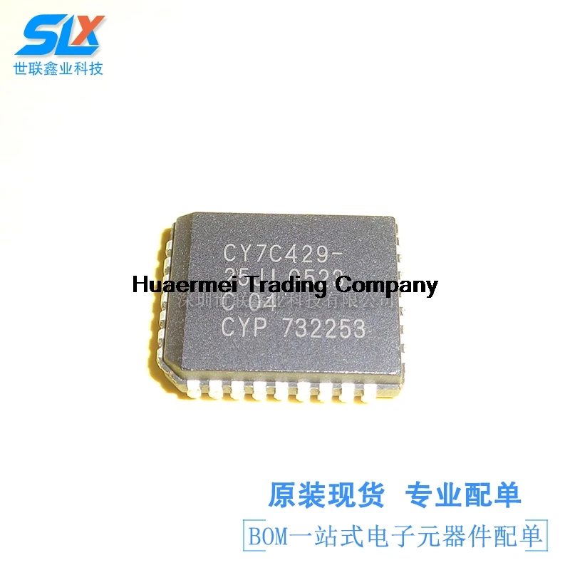 

10 шт CY7C429-25JI PLCC-32