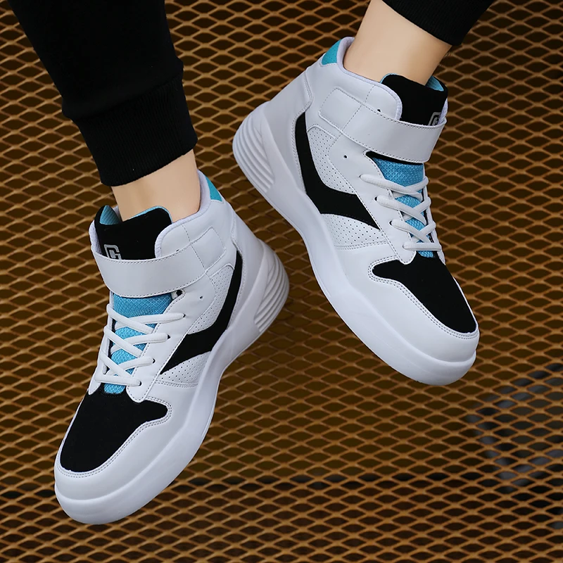 Мужские кроссовки для мужчин брендовая Уличная обувь с высоким берцем