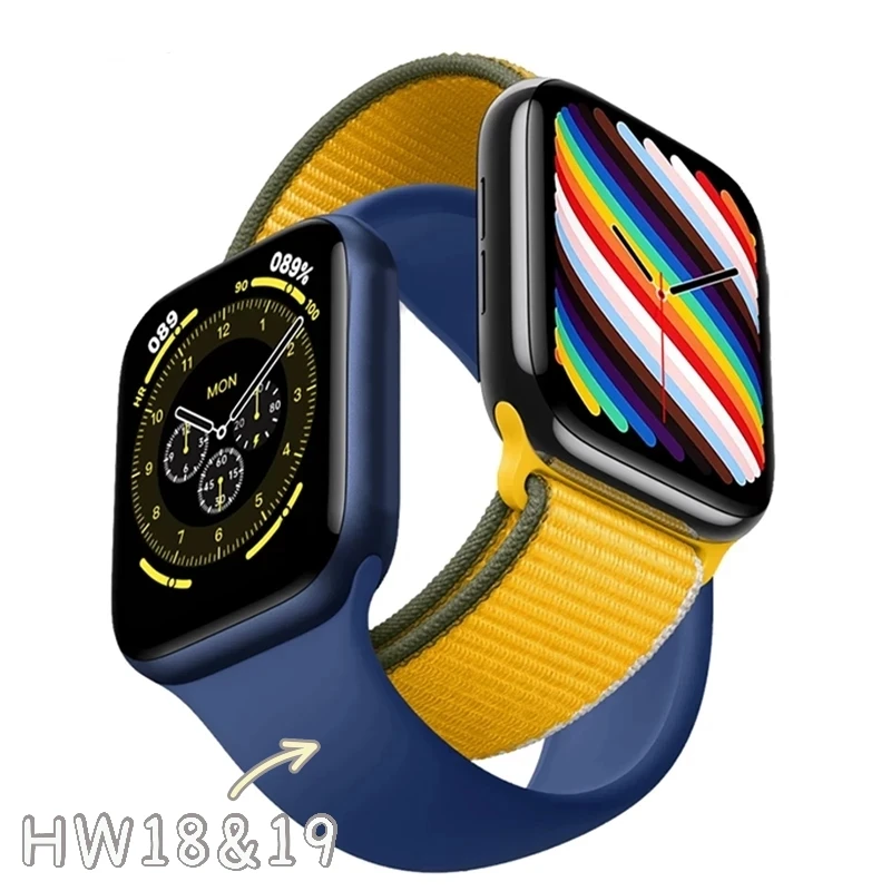 

HW18 40MM HW19 44MM reloles inteligente Smartwatch With Call Heart Rate Monitor Fitness Tracker PK HW12 HW22 IWO 13