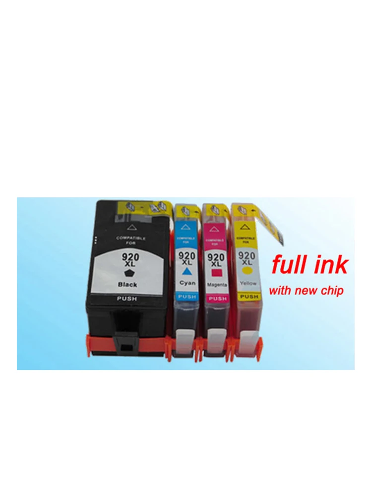 100% совместимые чернила для hp 920 920xl с Officejet 6000 7000 7500A 6500A 6500 | Компьютеры и офис