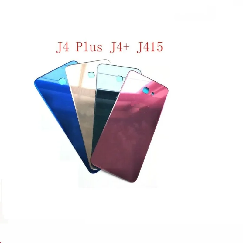 10 шт. задняя крышка Замена для samsung Galaxy J4 Plus j415 SM J415F J6 J610F батарея дверь Корпус