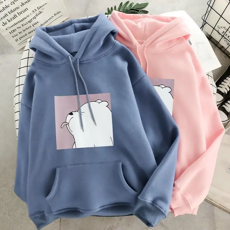 Повседневный винтажный корейский пуловер в стиле Харадзюку женская Свободная