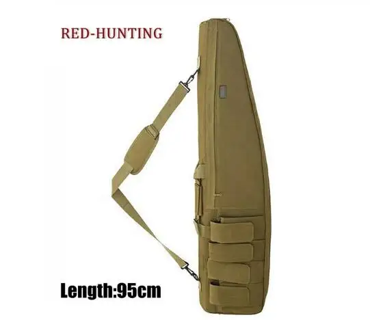 95cm sand Airsoft gear тактический 120 см тяжелый пистолет скольжения коническая сумка для переноски винтовка Чехол сумка на плечо охотничий рюкзак сумки для охоты стрельба - Цвет: 95cm sand