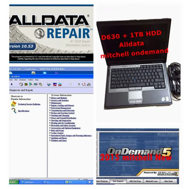 2021 горячая Распродажа Alldata и Mitc.h.ell программного обеспечения все данные 10 53 + Mit.c ..
