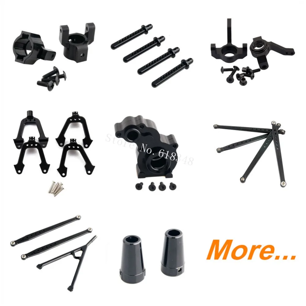 Для AXIAL SCX10 опция обновления деталей алюминиевый RC 1/10 Электрический 4WD Рок