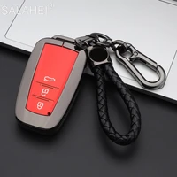 zinc alloy tpu car remote key case cover for toyota prius camry corolla c hr chr rav4 prado avalon 2018 accessories keychain