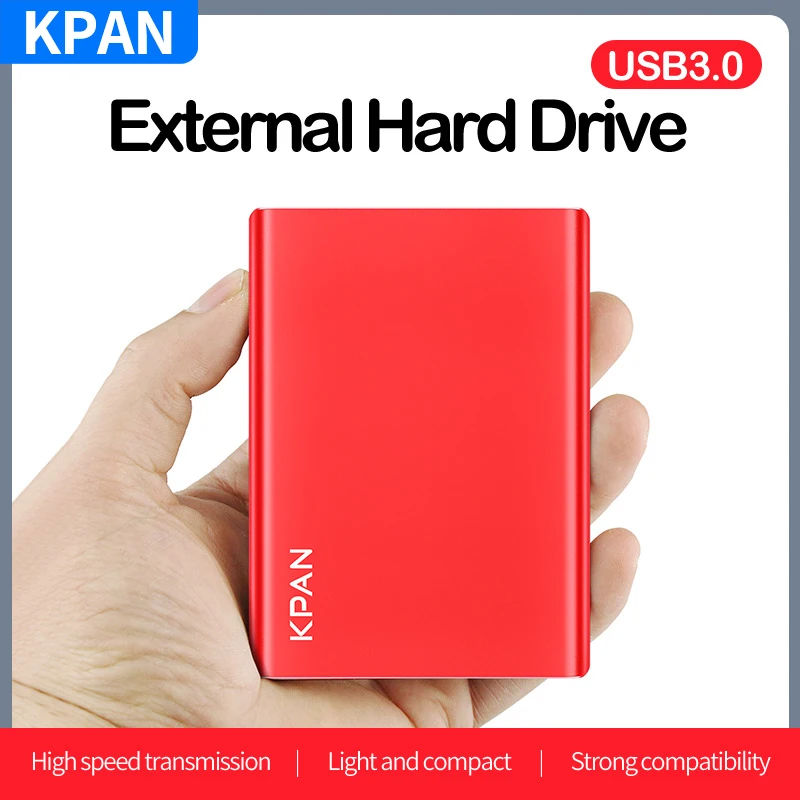 New style KPAN Metal thin External Portable hard drive1TB 2TBStorage Capacity Disco duro portátil Externo for PC/Mac 1 order